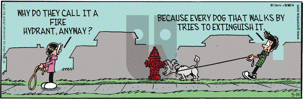Grand Avenue on Wednesday May 14, 2014 Comic Strip