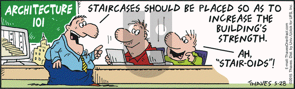 Frank and Ernest on Thursday May 28, 2015 Comic Strip