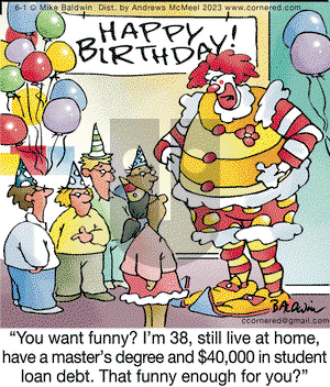 Cornered - Thursday June 1, 2023 Comic Strip