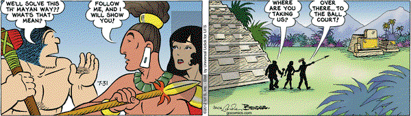 Alley Oop on Tuesday July 31, 2012 Comic Strip