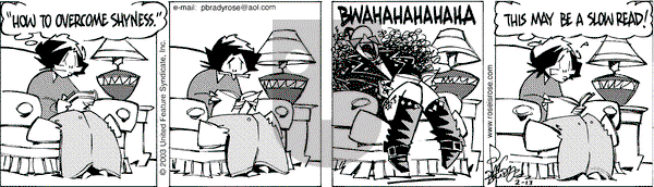 Rose is Rose on Thursday February 13, 2003 Comic Strip