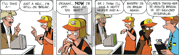 Lucky Cow - Monday July 15, 2024 Comic Strip