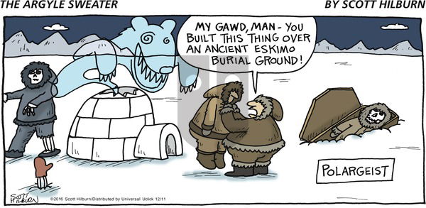 The Argyle Sweater on Sunday December 11, 2016 Comic Strip