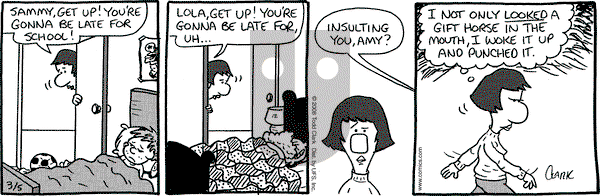 Lola on Wednesday March 5, 2008 Comic Strip