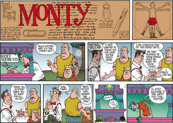 Monty on Sunday May 5, 2013 Comic Strip