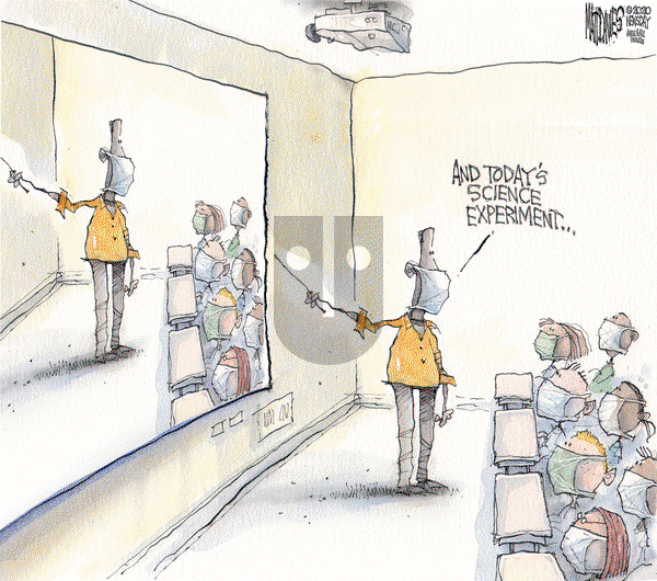 Matt Davies on Tuesday September 1, 2020 Comic Strip