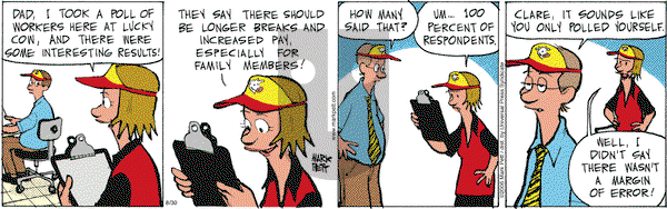 Lucky Cow on Wednesday August 30, 2006 Comic Strip