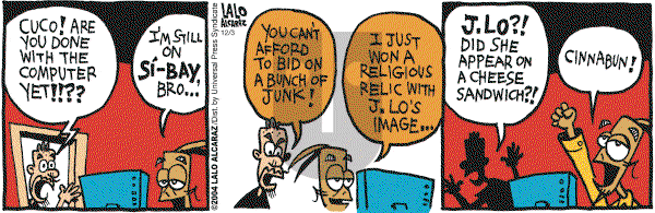 La Cucaracha on Monday December 6, 2004 Comic Strip