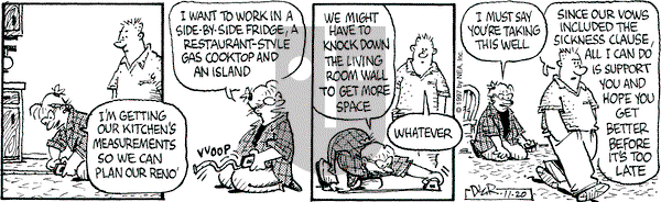Betty on Thursday November 20, 1997 Comic Strip