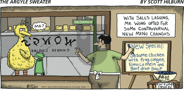 The Argyle Sweater on Sunday July 17, 2011 Comic Strip