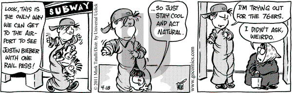 Heart of the City on Monday April 18, 2011 Comic Strip