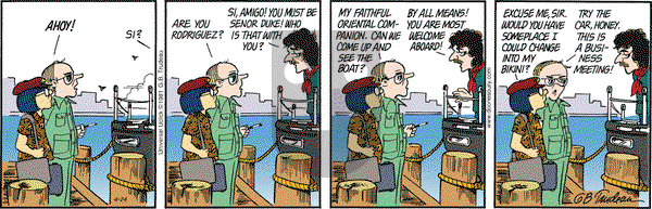 Doonesbury on Friday April 24, 2015 Comic Strip