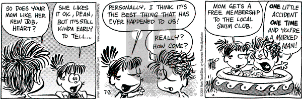 Heart of the City on Saturday July 3, 2004 Comic Strip