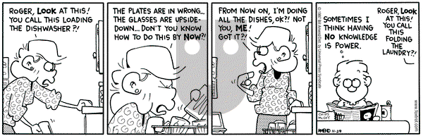 FoxTrot on Saturday November 29, 1997 Comic Strip