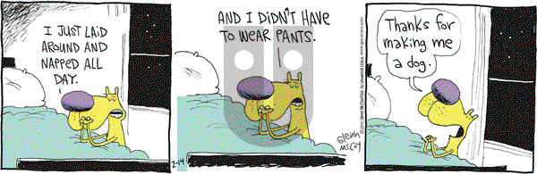 The Duplex on Saturday February 14, 2015 Comic Strip