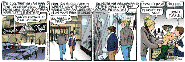 For Better or For Worse on Wednesday January 7, 2004 Comic Strip