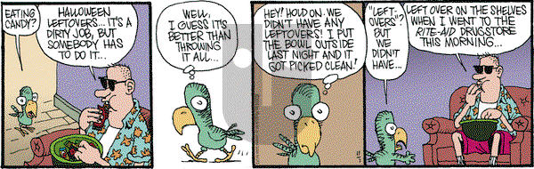 Monty on Saturday November 1, 2014 Comic Strip