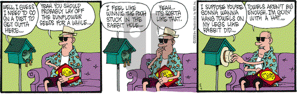 Monty on Tuesday August 4, 2009 Comic Strip