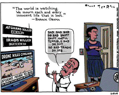 Ted Rall on Saturday June 27, 2009 Comic Strip