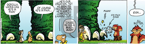 Over the Hedge on Friday June 6, 2014 Comic Strip