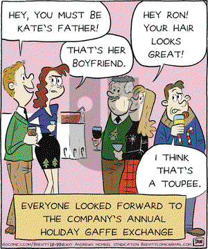 Brevity on Monday December 25, 2017 Comic Strip