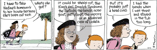 Cul de Sac on Wednesday June 12, 2019 Comic Strip