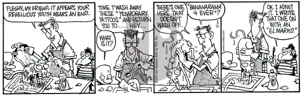Monty on Saturday May 31, 2003 Comic Strip