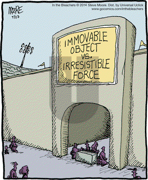 In the Bleachers on Tuesday May 27, 2014 Comic Strip