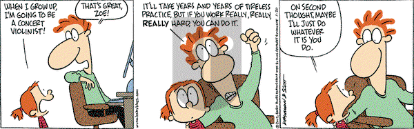 Baby Blues on Saturday January 20, 2007 Comic Strip