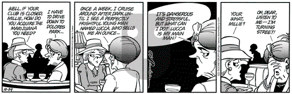 Doonesbury on Thursday October 24, 1996 Comic Strip
