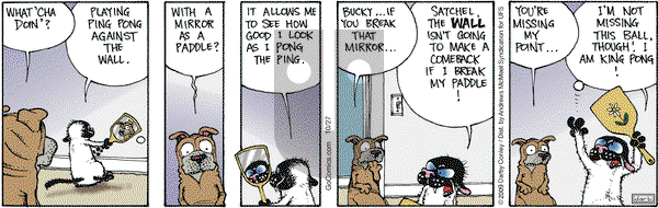 Get Fuzzy - Wednesday October 27, 2021 Comic Strip