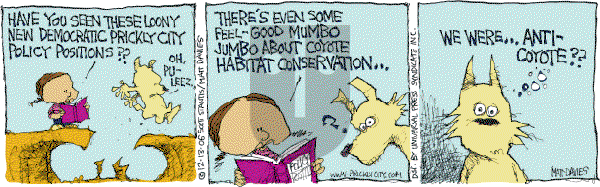 Prickly City on Wednesday December 13, 2006 Comic Strip