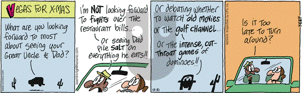 The Knight Life on Monday December 21, 2009 Comic Strip