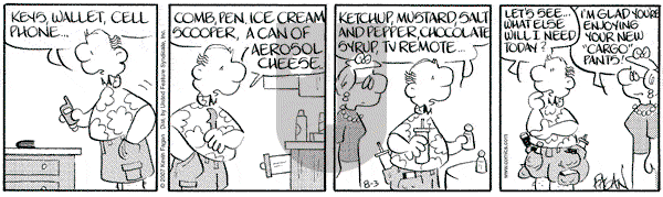 Drabble on Friday August 3, 2007 Comic Strip