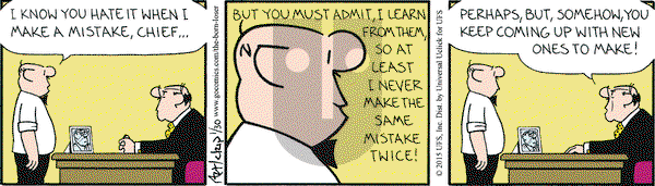 The Born Loser on Friday January 30, 2015 Comic Strip