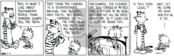 Calvin and Hobbes - Thursday September 15, 2022 Comic Strip