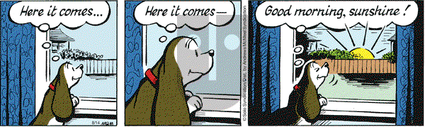 Fred Basset on Wednesday August 14, 2019 Comic Strip