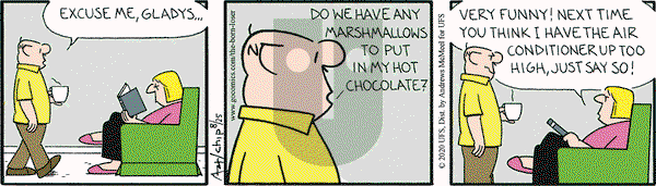 The Born Loser on Tuesday August 25, 2020 Comic Strip