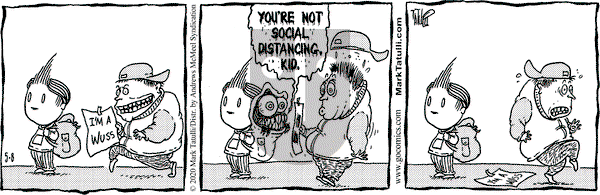 Lio on Friday May 8, 2020 Comic Strip