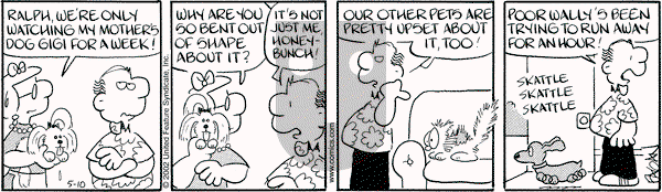Drabble on Friday May 10, 2002 Comic Strip