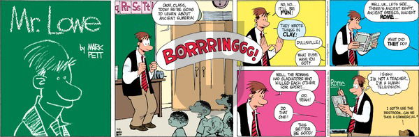 Mr. Lowe on Tuesday November 5, 2024 Comic Strip