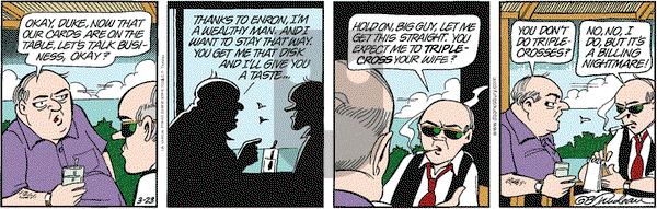 Doonesbury on Saturday March 23, 2002 Comic Strip