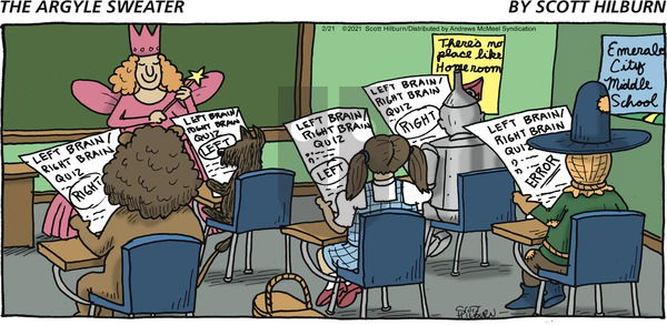 The Argyle Sweater - Sunday February 21, 2021 Comic Strip