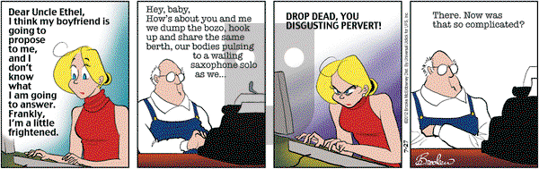 9 Chickweed Lane on Friday July 27, 2012 Comic Strip