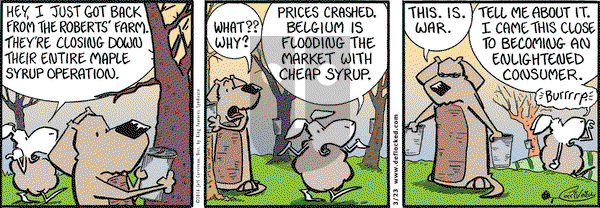 DeFlocked on Wednesday March 23, 2016 Comic Strip