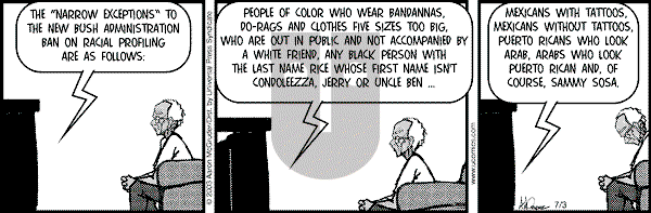 The Boondocks on Thursday February 3, 2011 Comic Strip