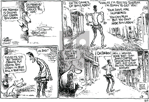 Pat Oliphant on Tuesday May 1, 2012 Comic Strip