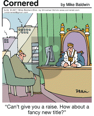 Cornered on Tuesday March 15, 2011 Comic Strip