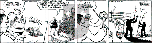 Alley Oop on Wednesday May 8, 2002 Comic Strip