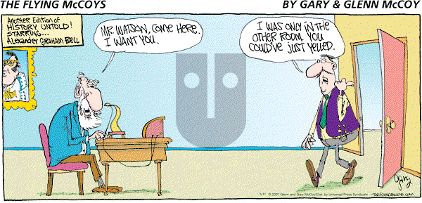 The Flying McCoys on Sunday March 11, 2007 Comic Strip